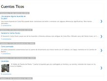 Tablet Screenshot of cuentosticos.blogspot.com