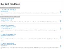 Tablet Screenshot of buybesthandtools.blogspot.com