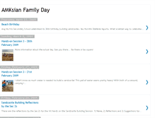 Tablet Screenshot of amksian-familyday.blogspot.com