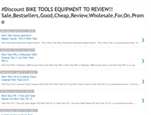 Tablet Screenshot of biketoolsequipmenttoreview.blogspot.com