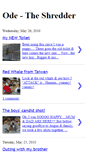 Mobile Screenshot of ode-theshredder.blogspot.com