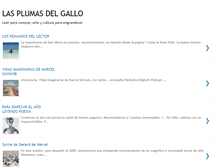 Tablet Screenshot of lasplumasdelgallomx.blogspot.com