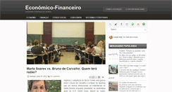 Desktop Screenshot of economicofinanceiro.blogspot.com