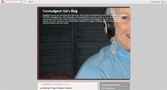 Desktop Screenshot of curmudgeongal.blogspot.com