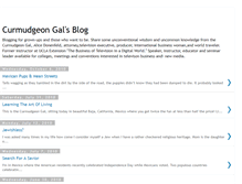 Tablet Screenshot of curmudgeongal.blogspot.com