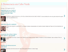 Tablet Screenshot of democraciaemcaboverde.blogspot.com