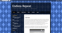 Desktop Screenshot of endlessrepeat.blogspot.com