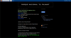 Desktop Screenshot of parquenacionalelpalmarfishbach.blogspot.com