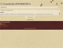 Tablet Screenshot of consolacioncolegio.blogspot.com