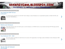 Tablet Screenshot of mihandycam.blogspot.com