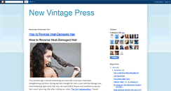 Desktop Screenshot of newvintagepresshumber.blogspot.com