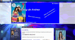 Desktop Screenshot of elblogdeandrea-andrea.blogspot.com