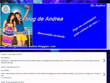 Tablet Screenshot of elblogdeandrea-andrea.blogspot.com