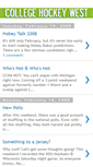 Mobile Screenshot of collegehockeywest.blogspot.com