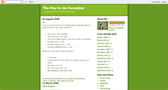 Desktop Screenshot of hisdecemberist.blogspot.com