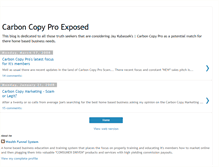 Tablet Screenshot of carbon-copy-marketing-review.blogspot.com