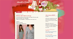 Desktop Screenshot of choubcloset.blogspot.com