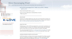 Desktop Screenshot of kloveword.blogspot.com