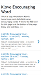Mobile Screenshot of kloveword.blogspot.com
