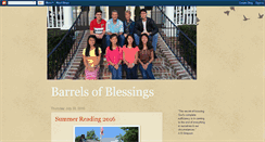 Desktop Screenshot of barrelsofblessings.blogspot.com