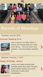 Mobile Screenshot of barrelsofblessings.blogspot.com