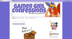 Desktop Screenshot of gamergirlconfessions.blogspot.com