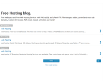 Tablet Screenshot of freeh0sting.blogspot.com