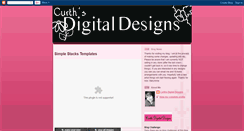 Desktop Screenshot of curthsdigitaldesigns.blogspot.com