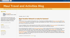 Desktop Screenshot of mauitravelblog.blogspot.com