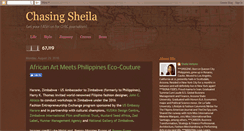 Desktop Screenshot of chasingsheila.blogspot.com