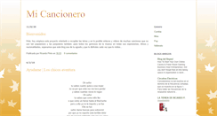 Desktop Screenshot of micancionero.blogspot.com