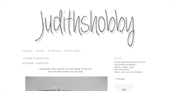 Desktop Screenshot of judithshobby.blogspot.com