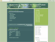Tablet Screenshot of neuausrichtung.blogspot.com