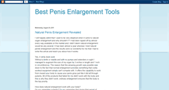 Desktop Screenshot of best-penis-enlargement-tools.blogspot.com