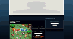 Desktop Screenshot of farmvillecheats.blogspot.com
