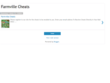 Tablet Screenshot of farmvillecheats.blogspot.com