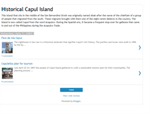 Tablet Screenshot of capul-island.blogspot.com