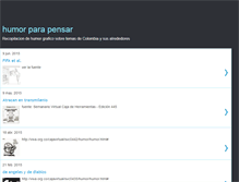 Tablet Screenshot of humorparapensar.blogspot.com