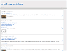 Tablet Screenshot of melethrons-wastebook.blogspot.com