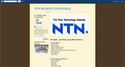 Desktop Screenshot of ntn-bearing.blogspot.com