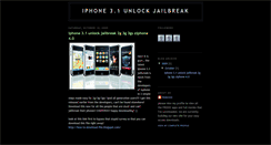 Desktop Screenshot of iphone31unlock.blogspot.com