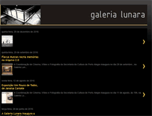 Tablet Screenshot of galerialunara.blogspot.com