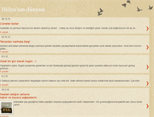 Tablet Screenshot of hulyanindunyasi.blogspot.com