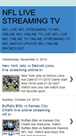 Mobile Screenshot of nfllive-streamingtv.blogspot.com
