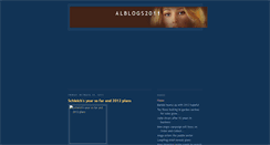 Desktop Screenshot of alblogs2011.blogspot.com