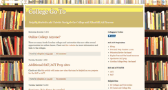 Desktop Screenshot of collegegoto.blogspot.com