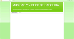 Desktop Screenshot of musicascaoeira.blogspot.com