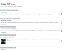 Tablet Screenshot of crazyriffs.blogspot.com