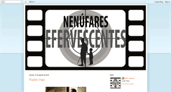 Desktop Screenshot of nenufaresefervescentes.blogspot.com