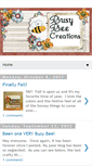 Mobile Screenshot of busybeecreations.blogspot.com